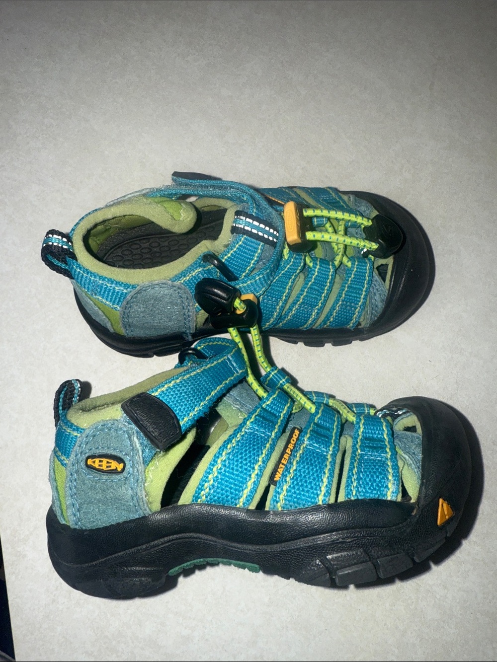 Keen Kids Blue and Lime Sport Sandal